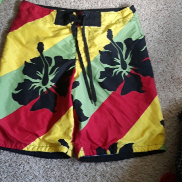 Multi colored swim shorts - Picture 1 of 4